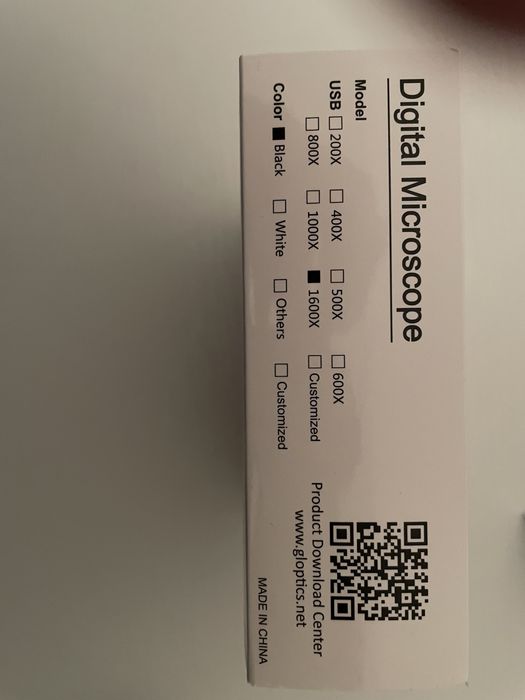 Дигитален USB микроскоп за наблюдение през компютър