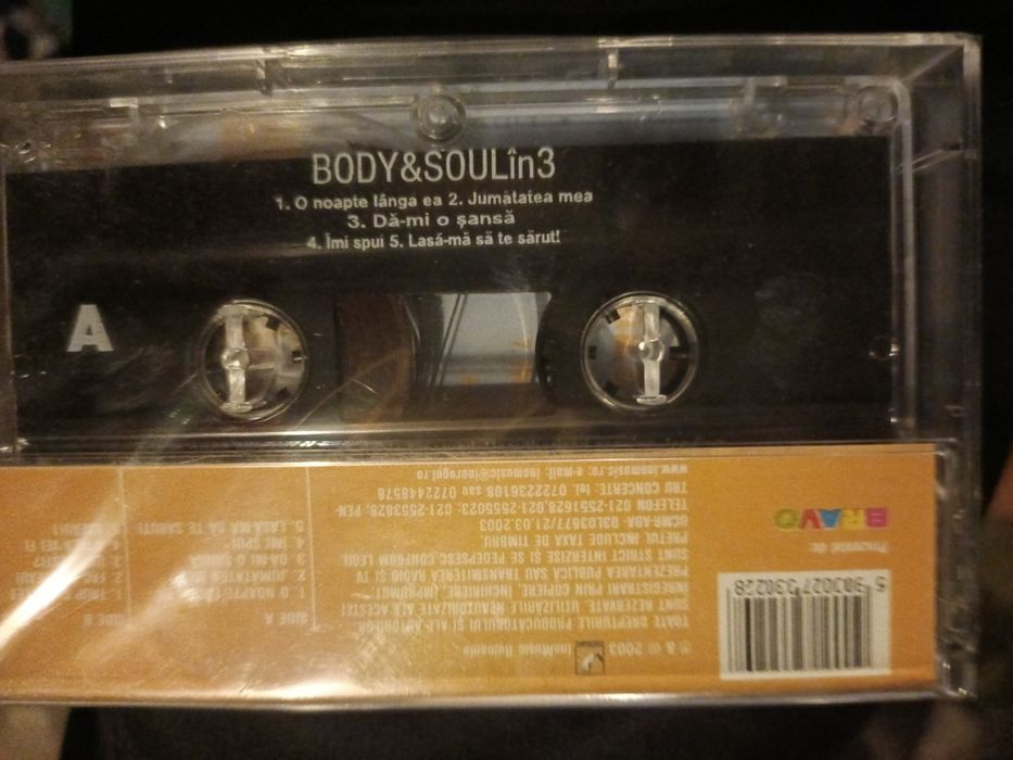 Casete audio body