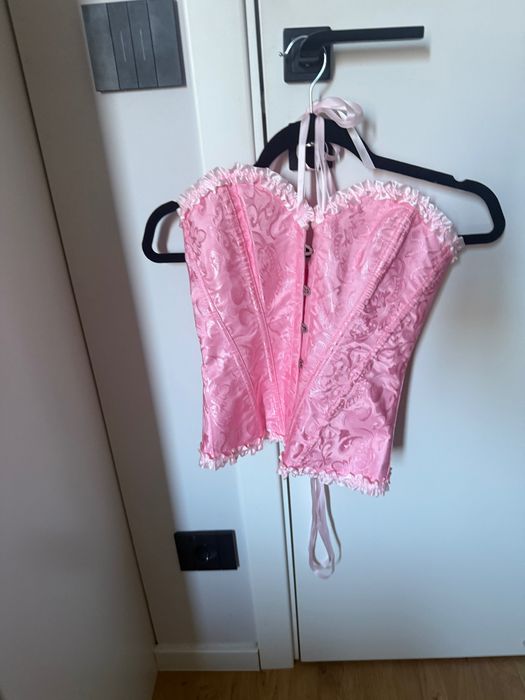 Розов корсет в Xs