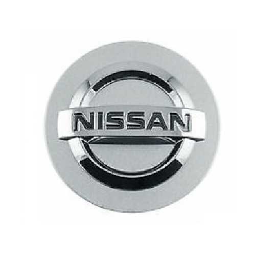 Capace  jante aliaj Nissan 54mm Exterior/60mm Exterior Negru -Argintiu