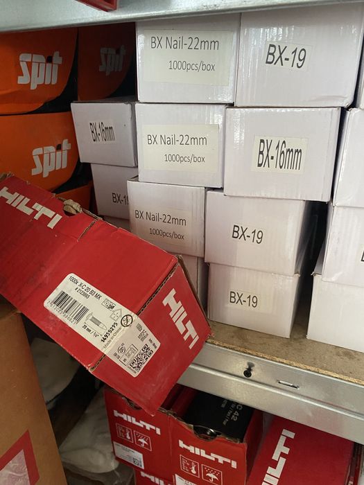 Cuie pistol spit, hilti, toua, max, etc