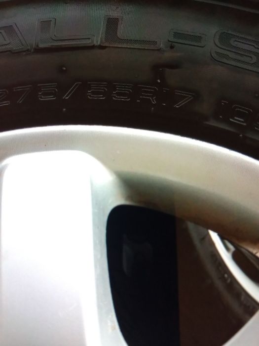 Джанти за МЛ с гуми 255/55/17