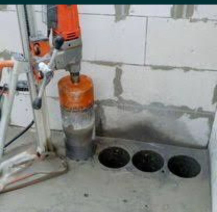 Алмазное бурение, сверление