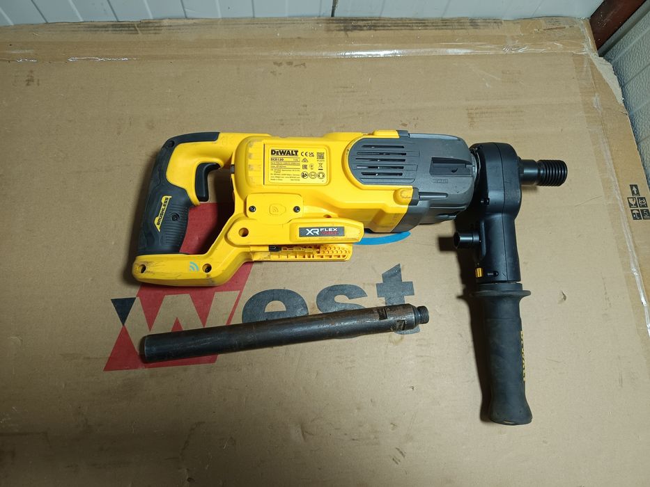 Mașina de carotat Dewalt 54v și prelungitor carota