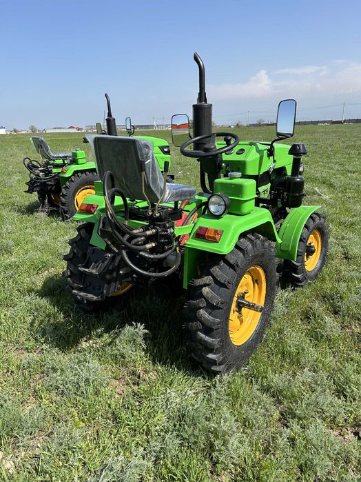 Минитрактор Рустрак Р-18 (фреза и плуг в подарок)