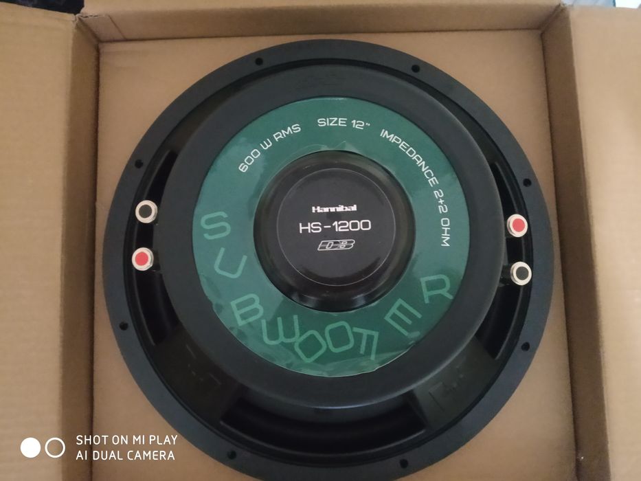 Сабвуфер Hanibal 1200hs + ящик