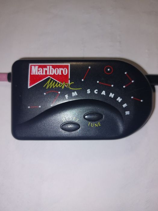 Радио Marlboro Music FM Scanner (винтаж, рабочее)