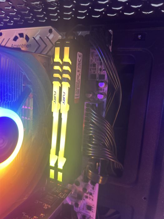 ОЗУ и Видеокарта 1050TI