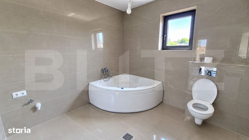 Casa cu 3 camere de inchiriat, 120 mp, teren 950 mp, Balta Blonda