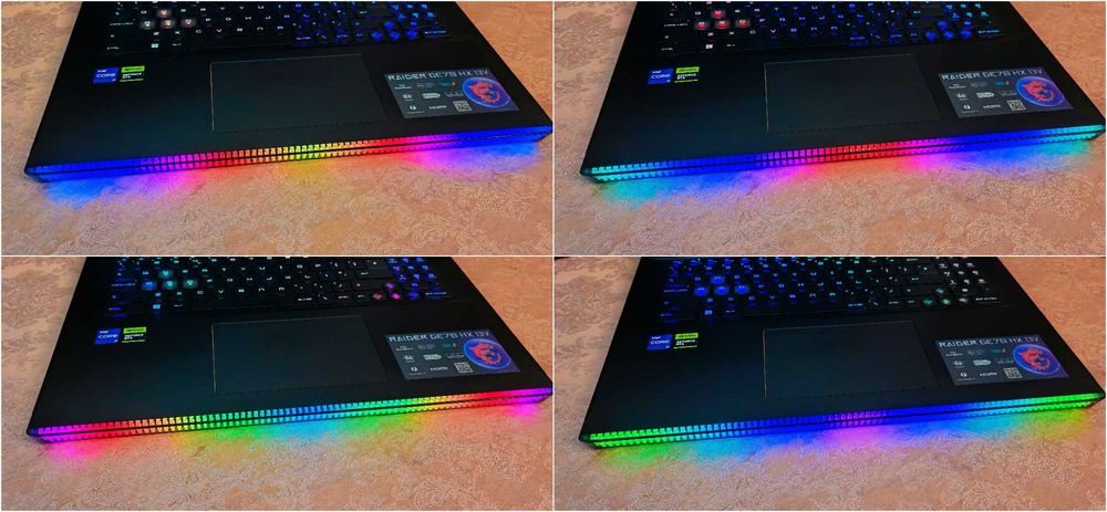 NVIDIA GeForce RTX 4070 8GB/Intel Core i7-13700HX/16GB RAM DDR5/1TB SSD NVMe/17.3 Quad HD IPS 240hz/MSI Raider GE78 HX 13VH геймърски лаптоп gaming