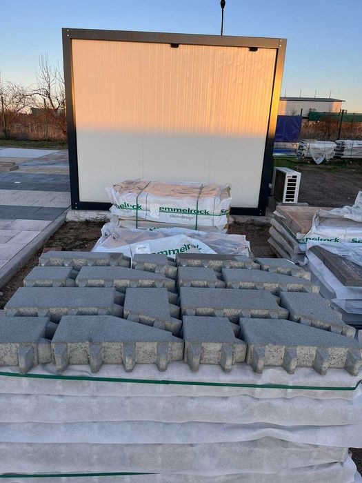 ECO Puzzel паваж,Комбиниран формат 4 размера в комплект: височина 8 cm