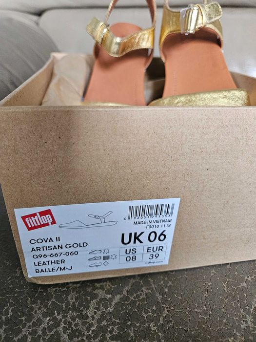 Кожени сандали fitflop