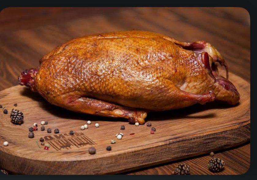 Дикий гусь горячего копчения