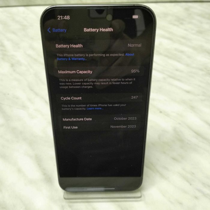 Telefon Apple iPhone 15 Pro Max 256GB  Blue Titanium Zeus Amanet 29574