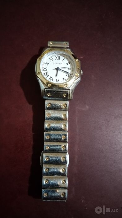 Часы Кartier на ходу.
