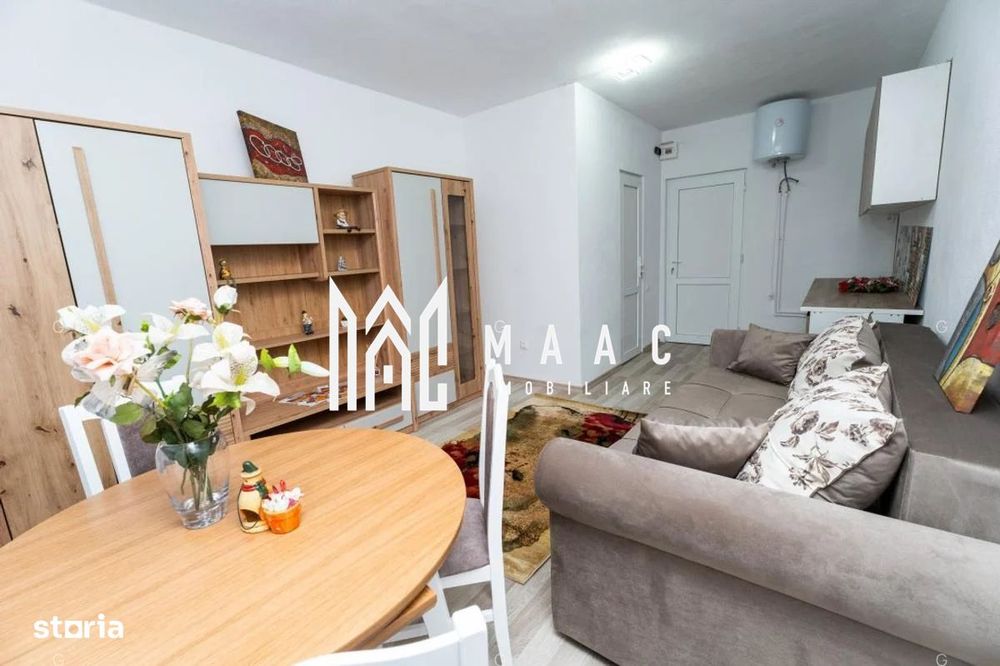 Investiție I Garsonieră mobilată I Utilată I 22mp I Mârșa