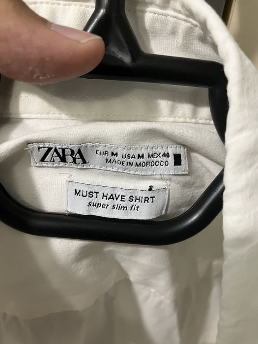 Белая рубашка ZARA