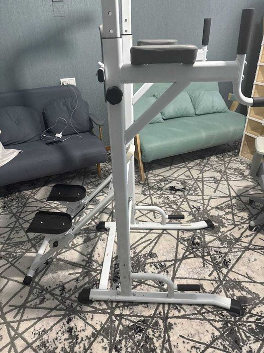 Тренажор Турник и брусья + степпер Power Tower Crystal