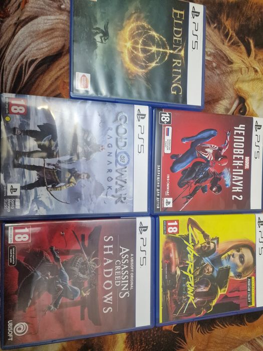 Продам игры на ps5