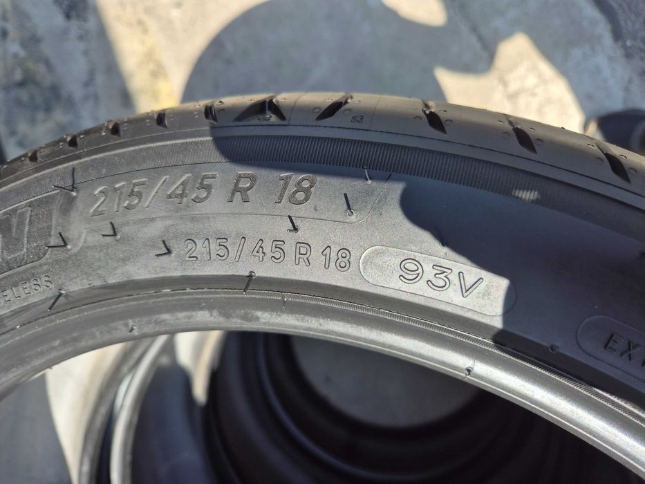 4 Anvelope VARA - 215/45/18 93V XL - Michelin E-PRIMACY - NOU - DOT 2025 ! SUPER PRET !!!!!!!