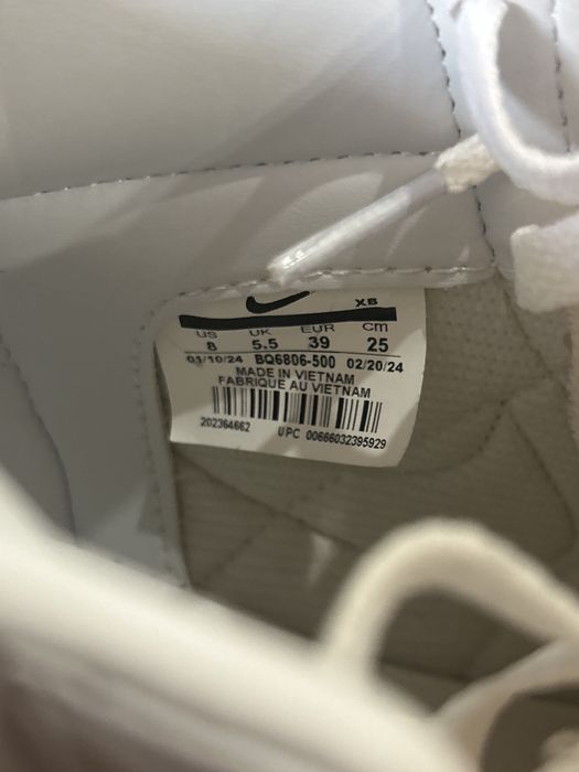 Nike Blazer '77 High White 39