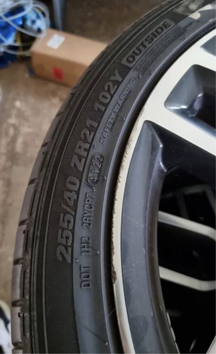 Ауди джанти 21 Цола SQ5 гуми дот 41/22