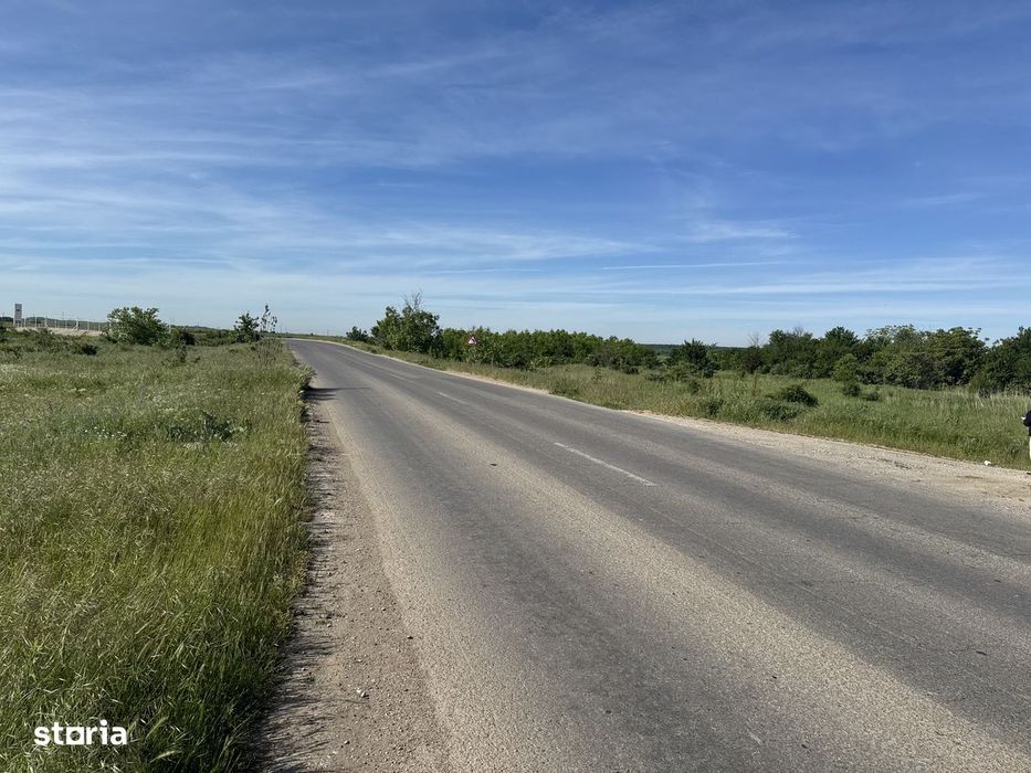 Mihăilești , teren intravilan 6000 mp / D 90 ml la Șoseaua Draganescu