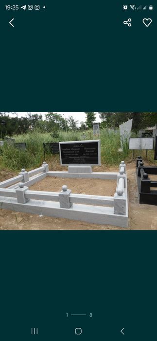 Надгробные памятники из гранита и мрамора