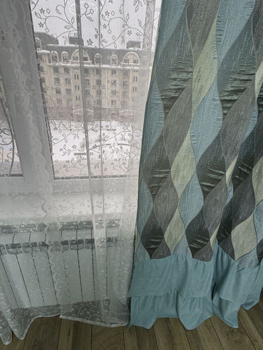 Продам гардины со шторами