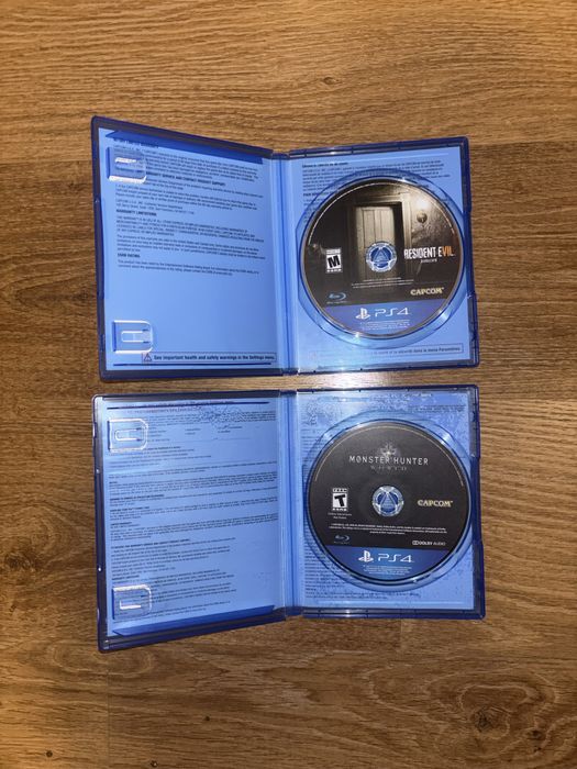 PS4 Monster Hunter World из США, второй диск продан