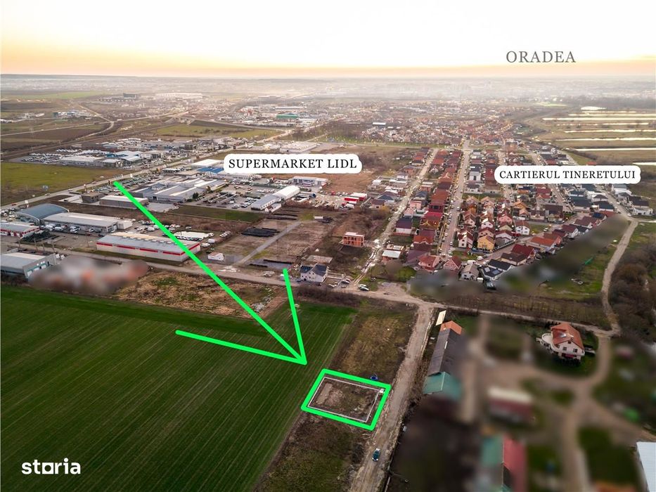 RECO Teren intravilan pentru loc de casa Oradea