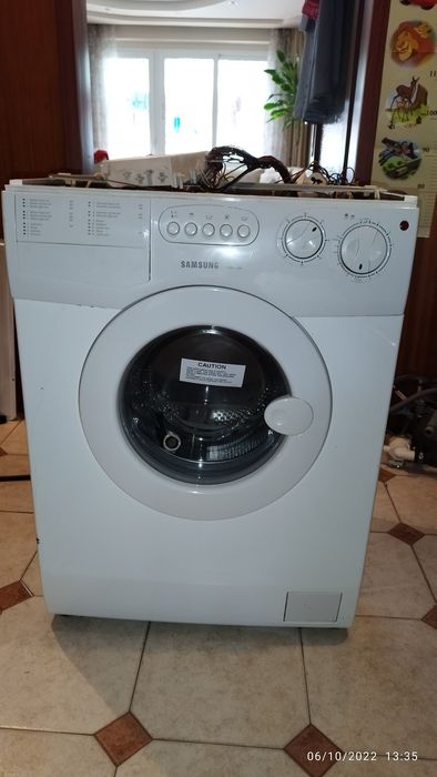 Пералня Samsung SWF 1200 на части