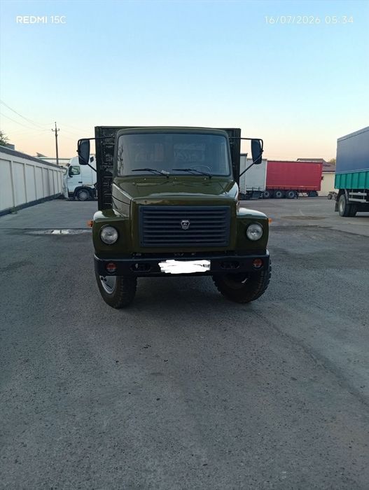 ГАЗ 53 1991й. Юк у́зи агдарувчи