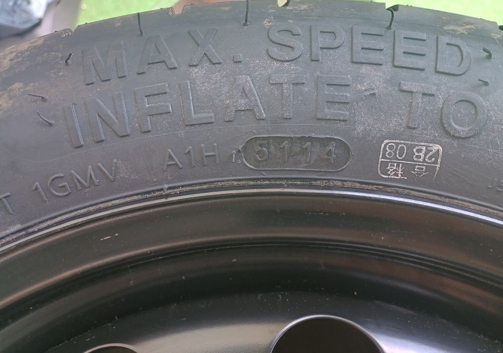 Roata de rezerva Slim R 16 Golf 7 ,8 Vw Seat Audi Skoda