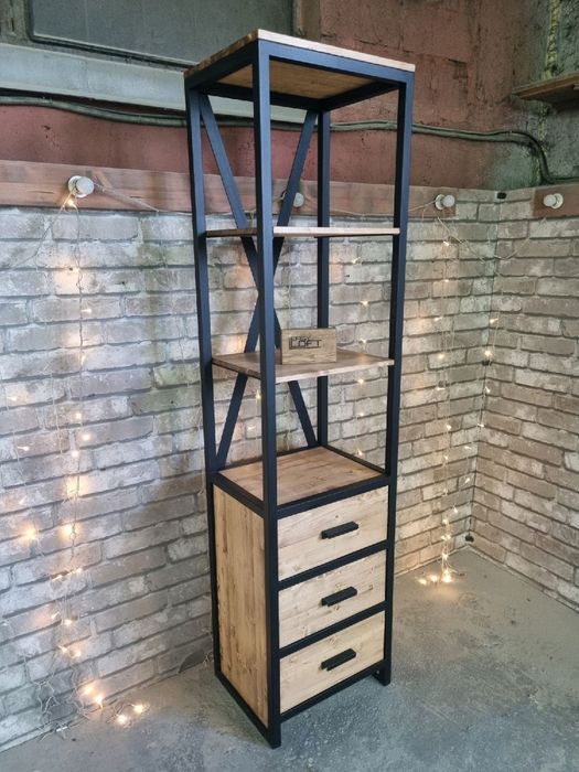 Шкаф лофт металлический