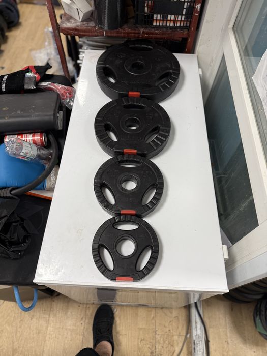 Discuri sala haltere si gantere Olimpice 50 mm noi Germany 7 lei kg