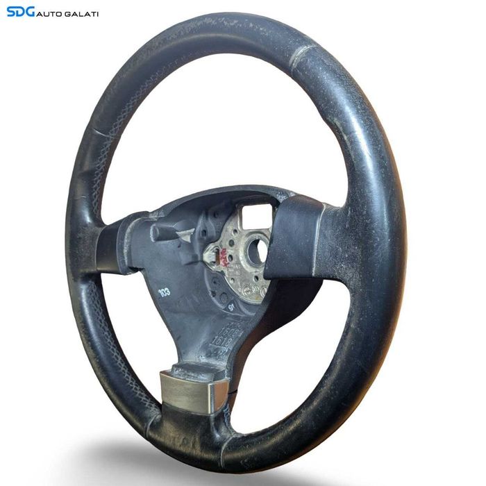 Volan Piele 3 Spite Volkswagen Golf 5 2004 - 2008 Cod 1Q0419091F [L9269]