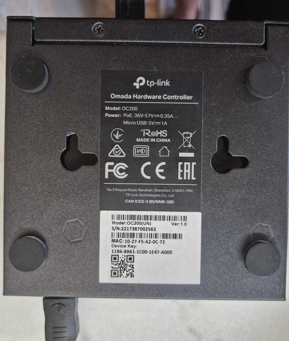Controler Hardware Omada TP-LINK OC200 350 lei