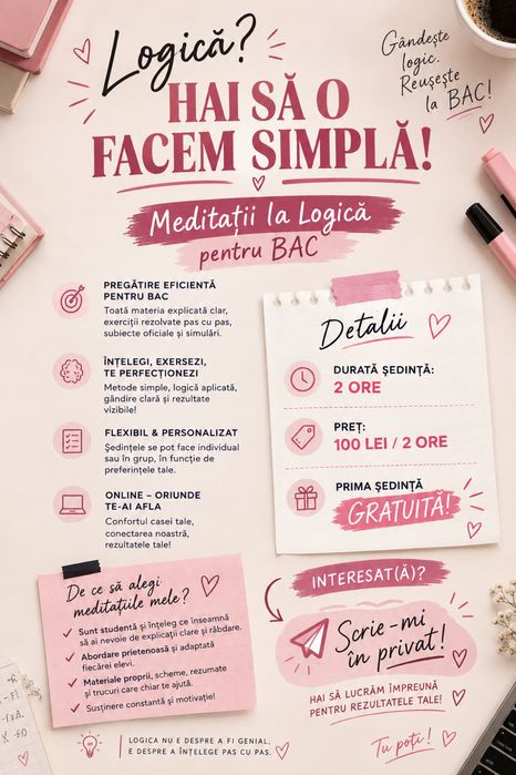 Meditații bac la logică