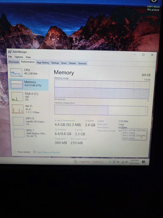 l5 6300HQ 8GB DDR4 R9 M375 4GB SSD 120