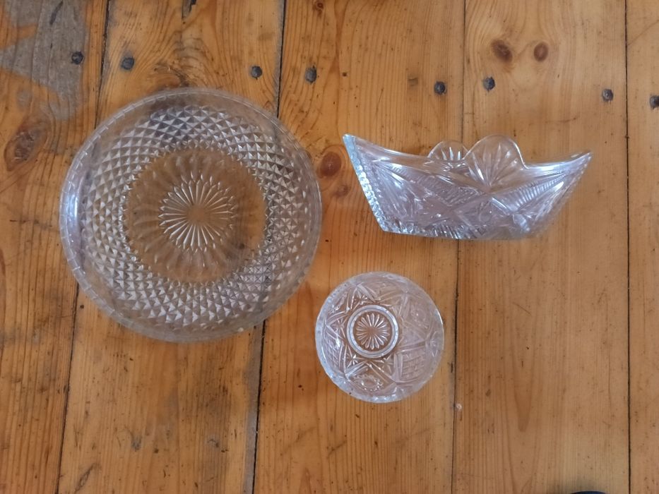 Вазы разные хрусталь СССР