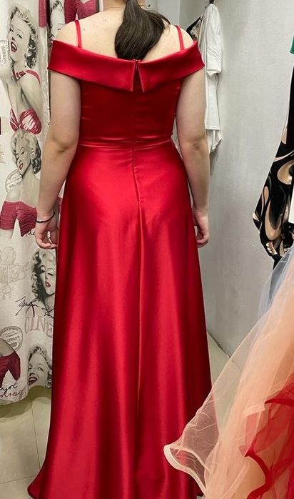 Rochie eleganta,  satinata