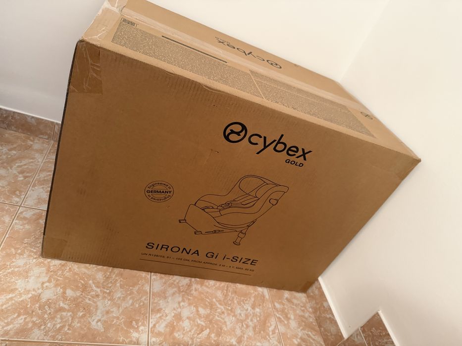 Scaun auto rotativ Cybex Sirona Gi i-Size Plus Stone Grey + insert