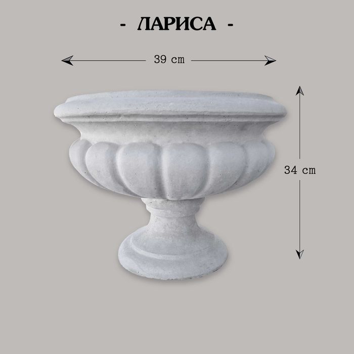 Саксии и кашпи от бетон