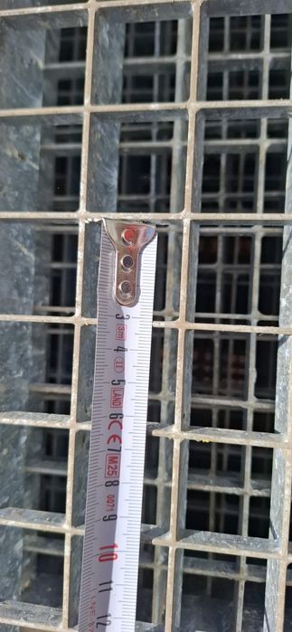 Grătare zincate Platformă Rafturile