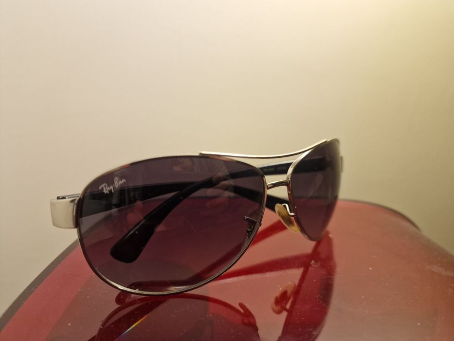 Ray-Ban silver aviator RB3386