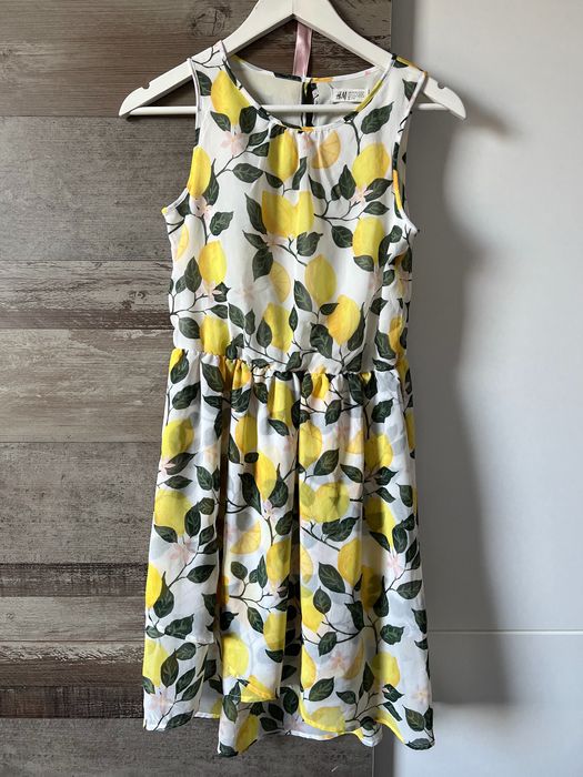 Рокля на лимони H&M