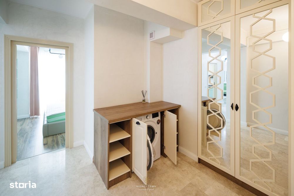 Intabulat! De vânzare apartament 3 camere mobilat premium, Royal Town