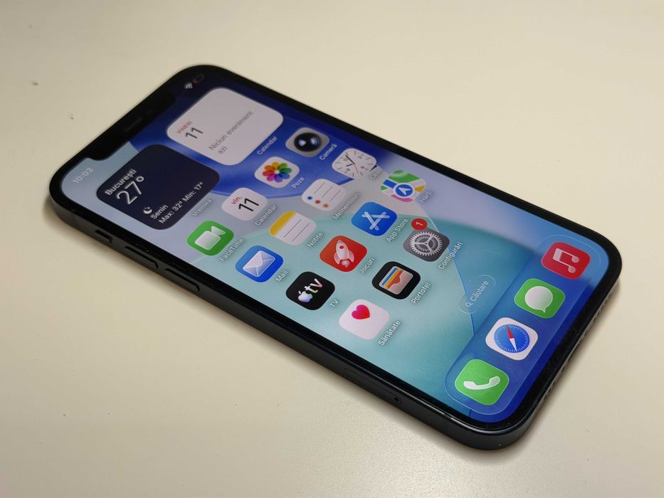 iPhone 12, Black, 128Gb, Liber de retea | Cod - G910
