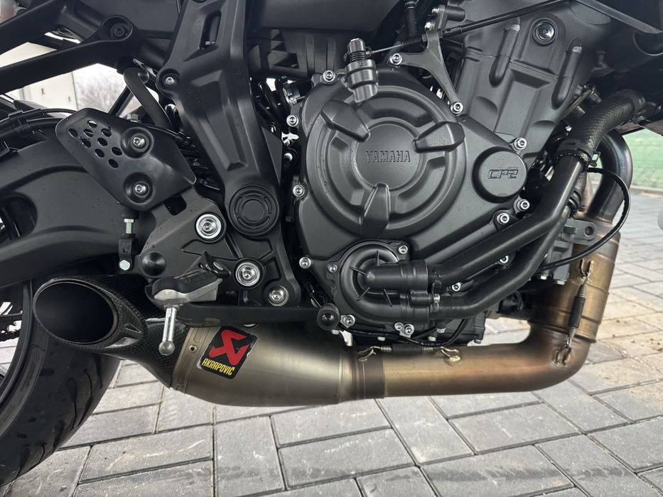 Yamaha MT07 2023 Akrapovic